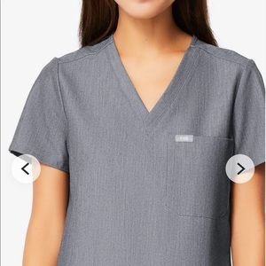 Figs Scrub Set—Top is a Catarina one pocket with Zamora Jogger pants